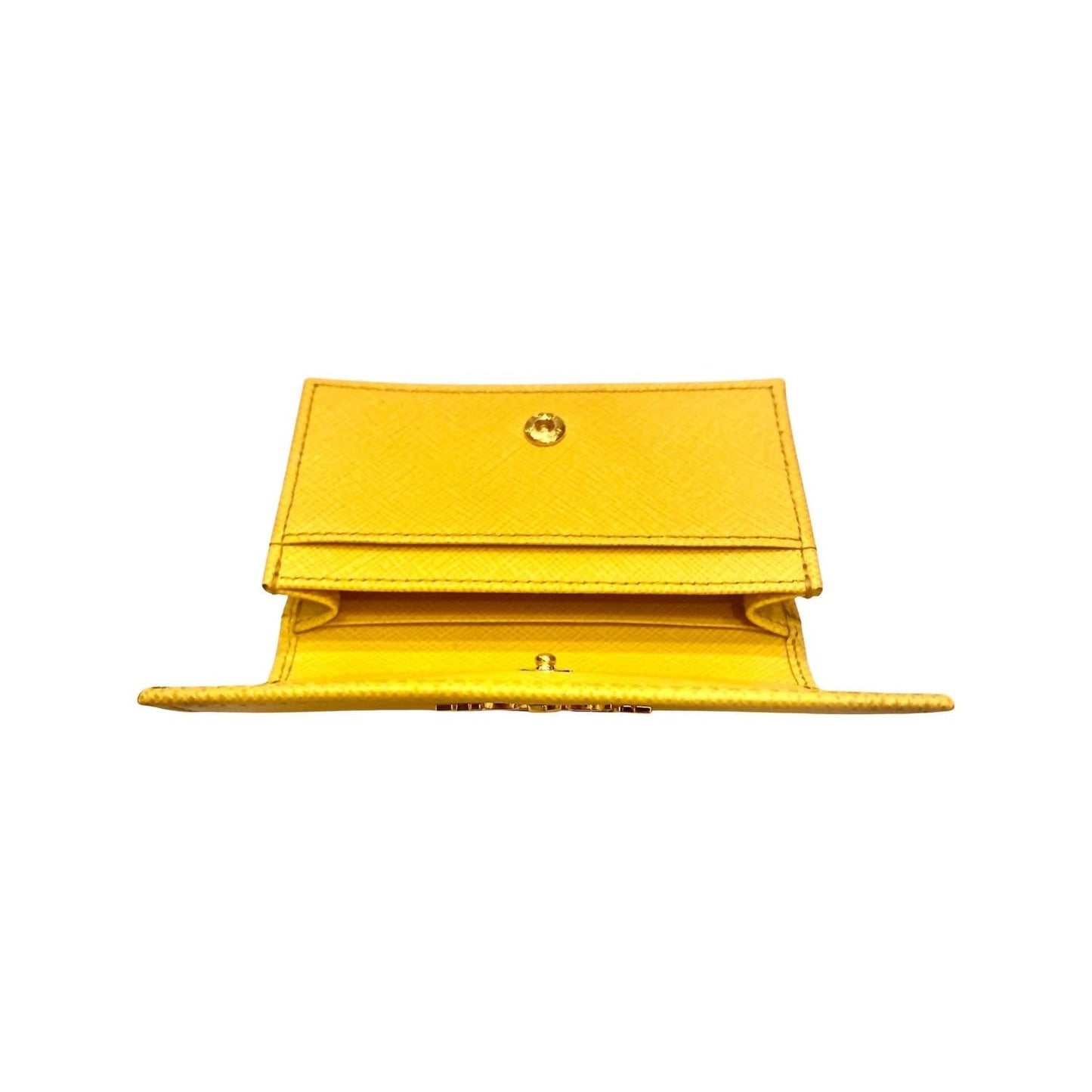 Prada - Women's Saffiano Leather Card Case Wallet
