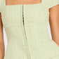 Amanda Uprichard - Short Sleeve Antonia Tweed Top