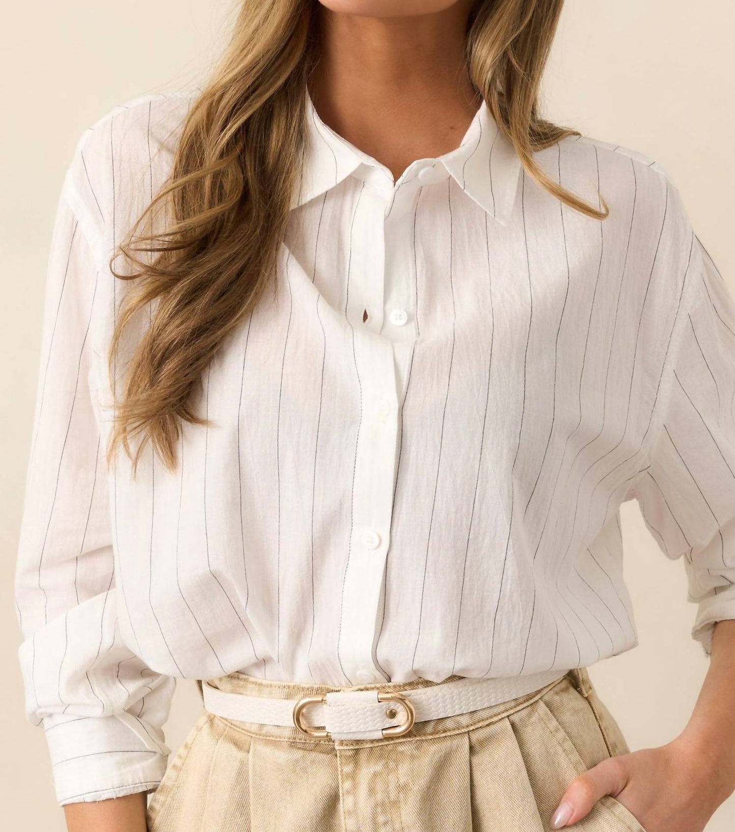 Z Supply - Seaport Striped Button Up Shirt