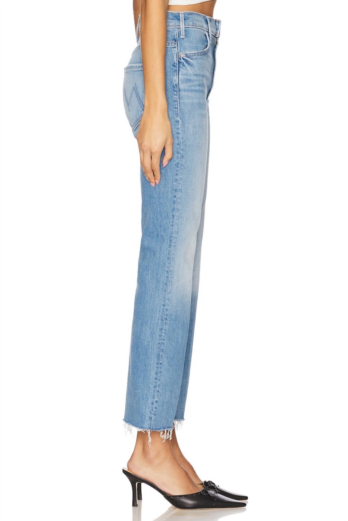 Mother - The Hustler Ankle Fray Jeans