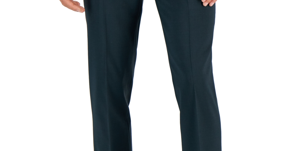 Bar III Men's Slim Fit Suit Separate Pants Green