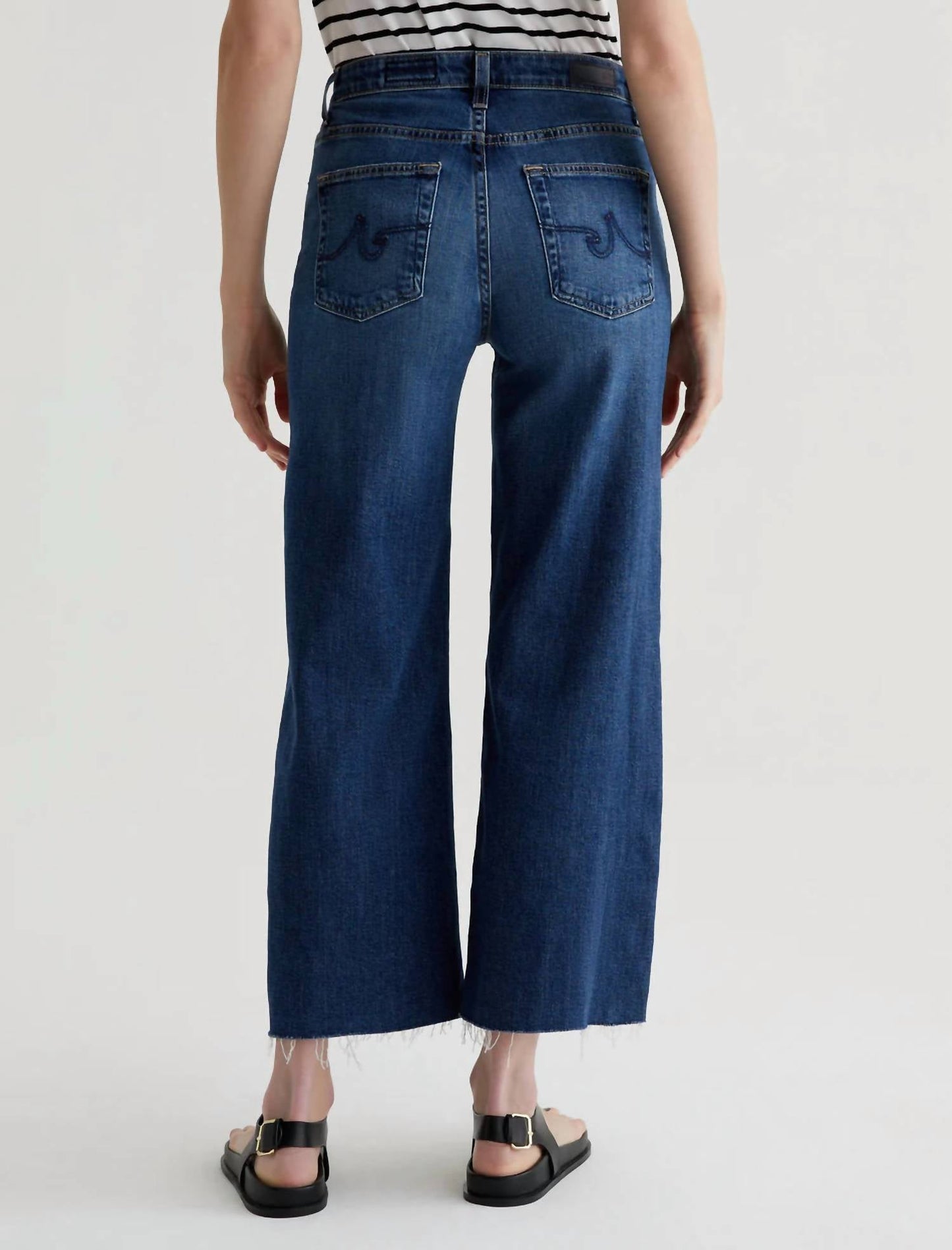 Ag Jeans - Saige Wide Leg Crop Jeans