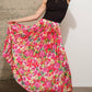 Blue B - Floral Pleated Maxi Skirt