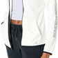 New Balance Women's Core Fleece Full Zip Hoodie Sea Salt Size X-Small