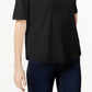 Eileen Fisher Women's System Organic Cotton Crew Neck T-Shirt Black Size Large