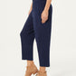 Eileen Fisher Women's Slouchy Cropped Pants Blue Size Large