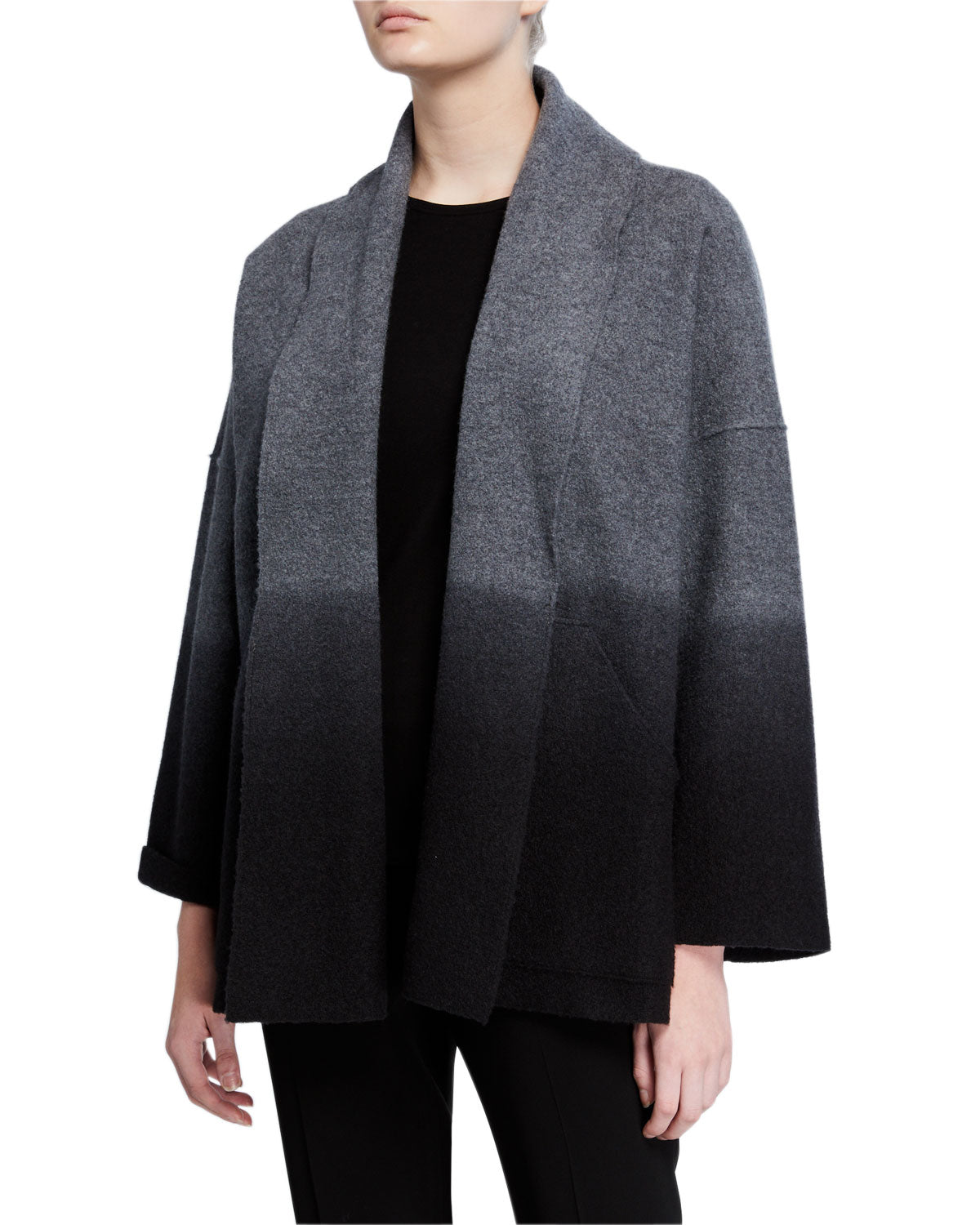 eileen-fisher-womens-wool-shawl-collar-jacket-gray-size-s