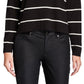 Eileen Fisher Women's Lightweight Cozy Tencel Stretch Bateau Neck Box Top Black Size Large