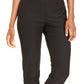 Eileen Fisher Women's Stretch Crepe Slim Ankle Pants Black Size Large