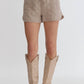 Entro - Quilted Stitch Shorts