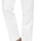 Tasso Elba Men's Flat Front Straight Casual Pants White Size 36X30