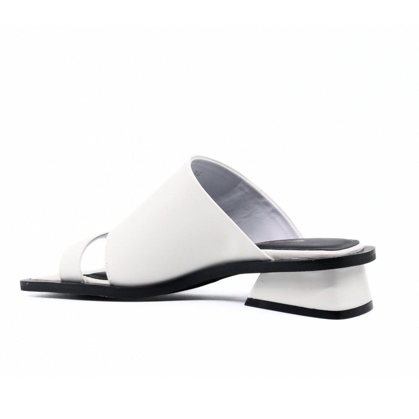 All Black - Women's Angle Mule