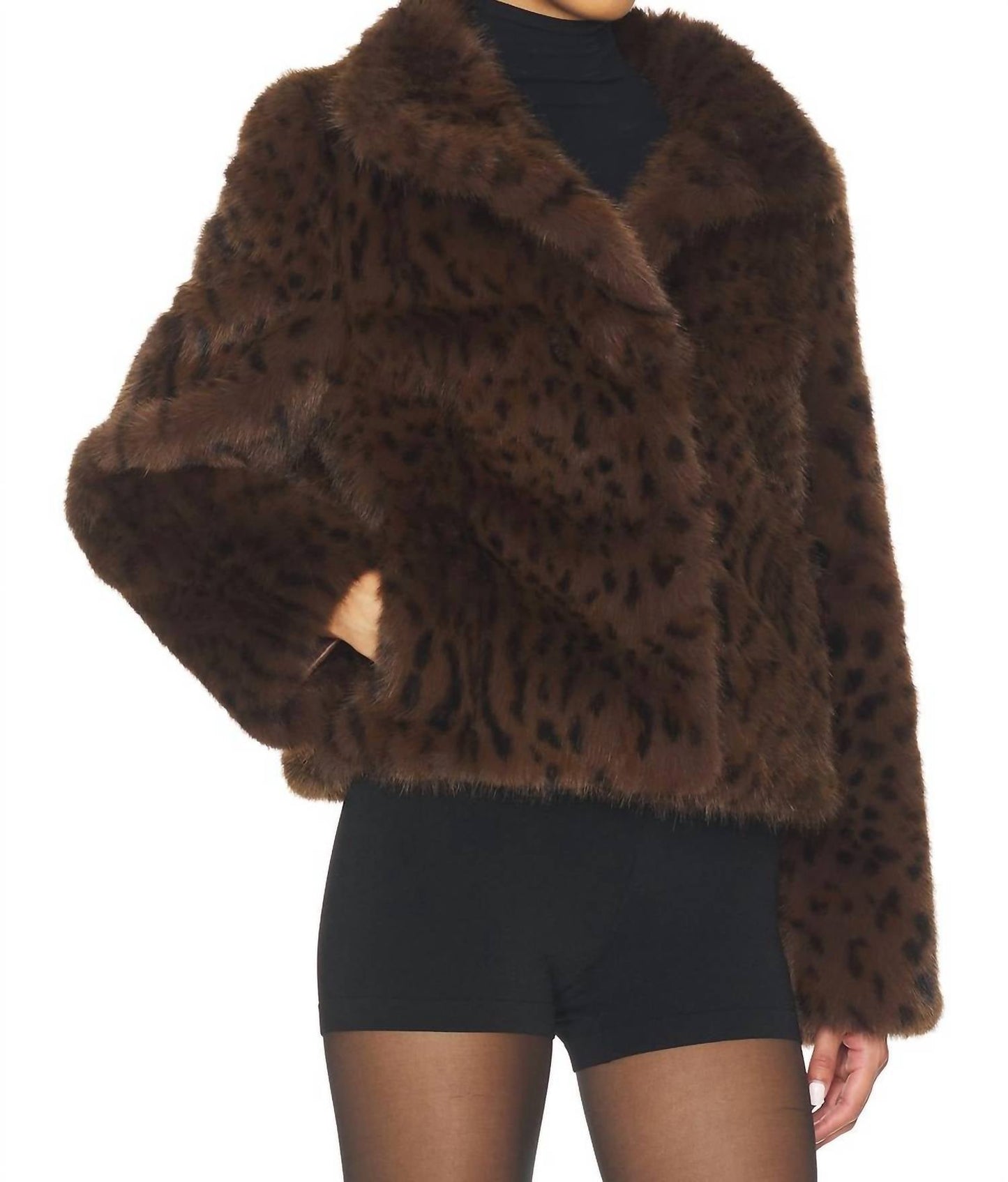 Generation Love - Lexy Leopard Faux Fur Jacket