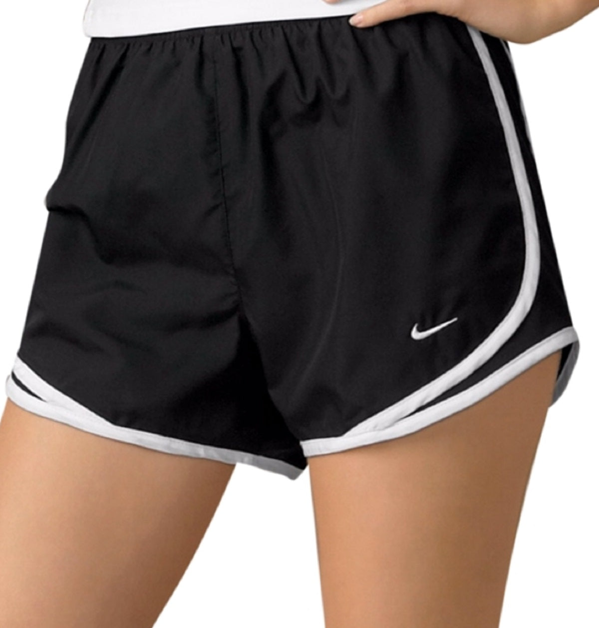 Nike Women's Dri Fit Tempo Running Shorts Black Size X-Small