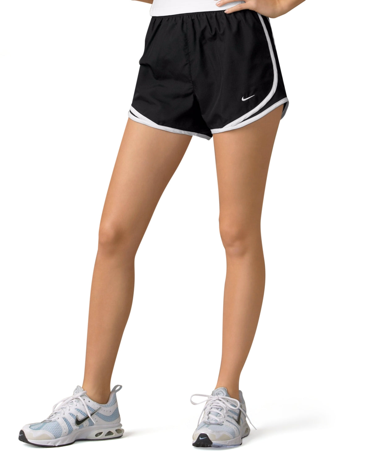 Nike Women's Dri Fit Tempo Running Shorts Black Size Medium