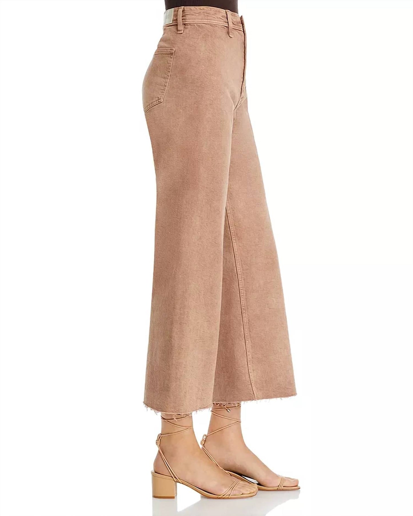 Pistola - Penny High Rise Wide Leg Crop Jeans