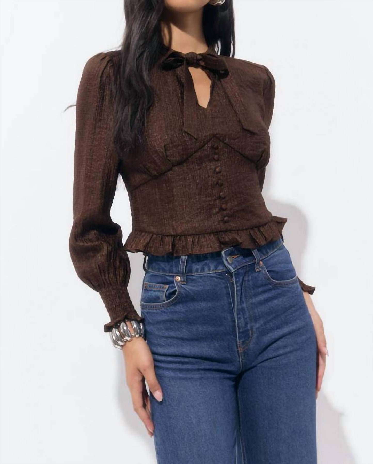 Adelyn Rae - Lucy Bow Blouse
