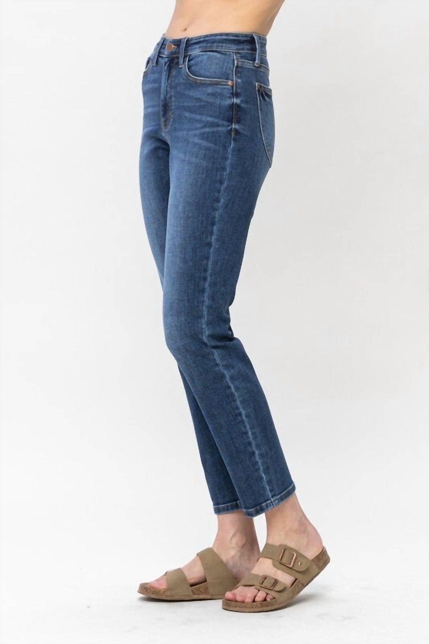 Judy Blue - Buttery Soft Shield Back Pocket Stretch Slim Fit Jeans