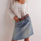Free People - Women's We The Free Suzy Denim Midi Skirt
