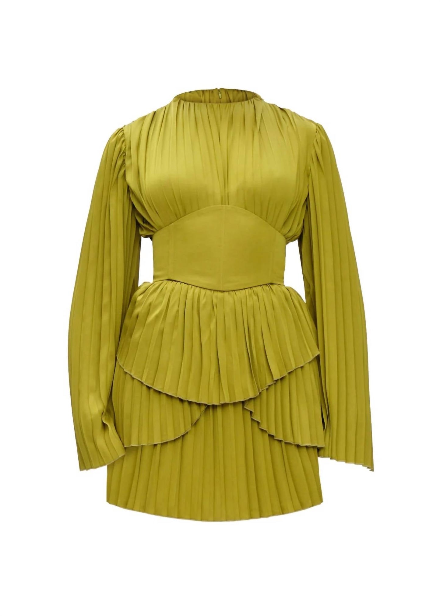 Andrea Iyamah - Women's Lenti Pleated Mini Dress