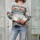 A Thousand Words - Christmas Tree V-neck Sweater