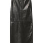 A.L.C. - Marta Glossy Leather Midi Skirt