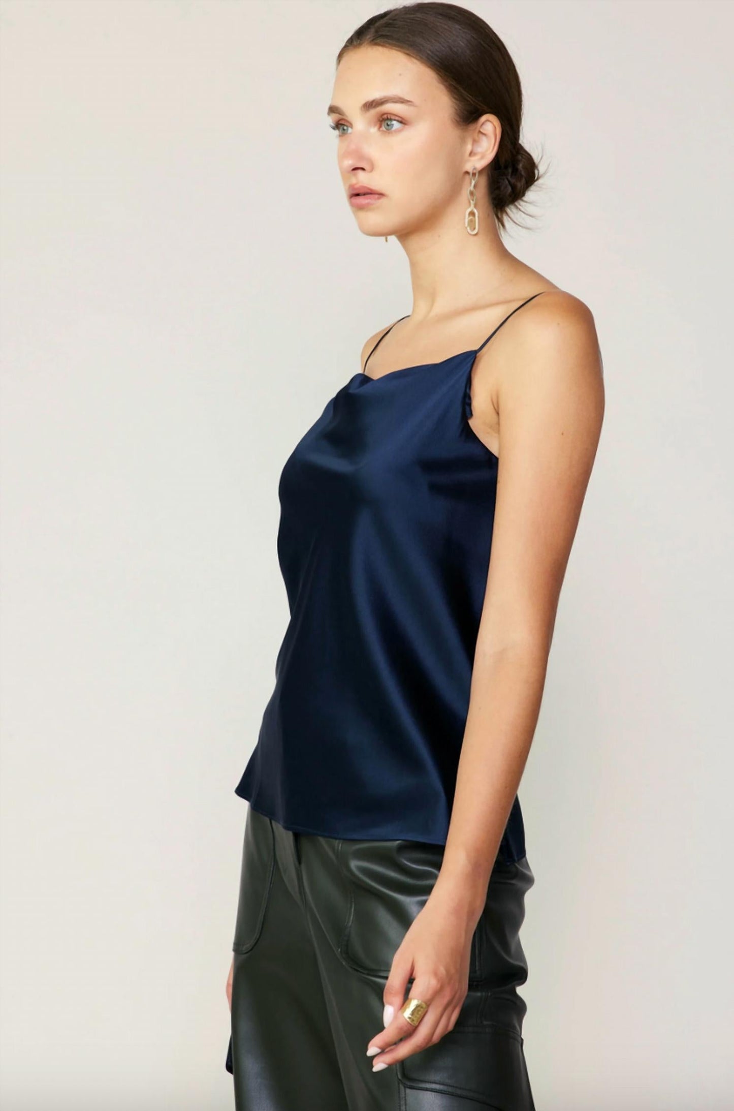 Iris Setlakwe - Women's Cowl Neck Cami Top