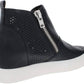 Steve Madden - Women's Wedgie Fashion Double Side Zipper Soft Sneakers