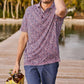 Flags & Anthem - Winfield Multi Star Short Sleeve Performance Polo