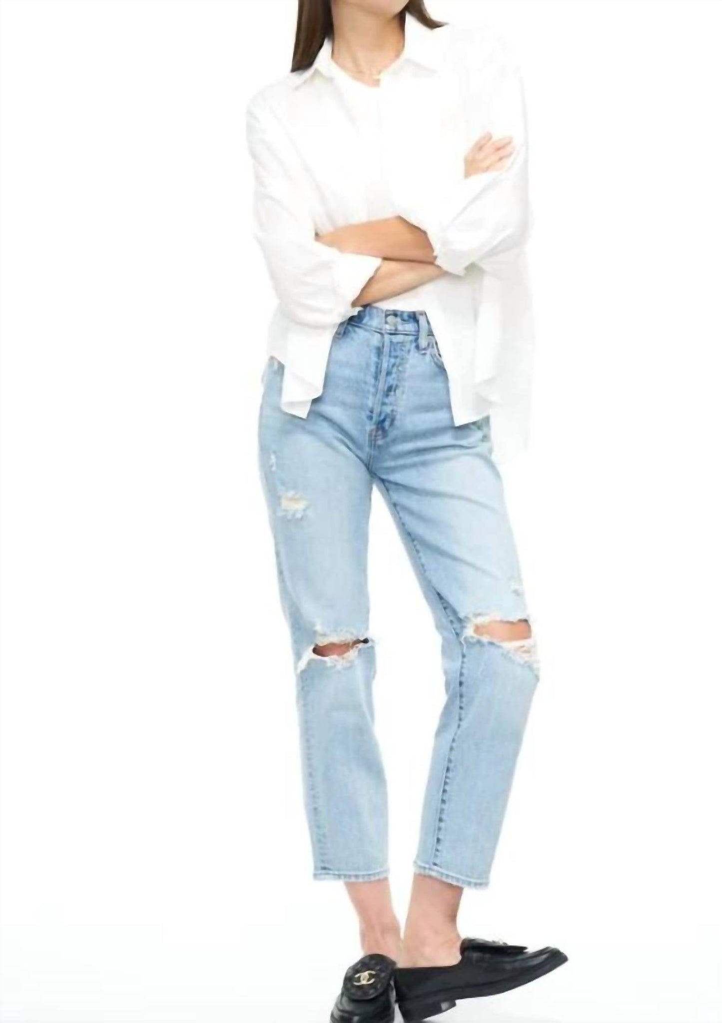 Pistola - Charlie High Rise Classic Straight Ankle Jeans