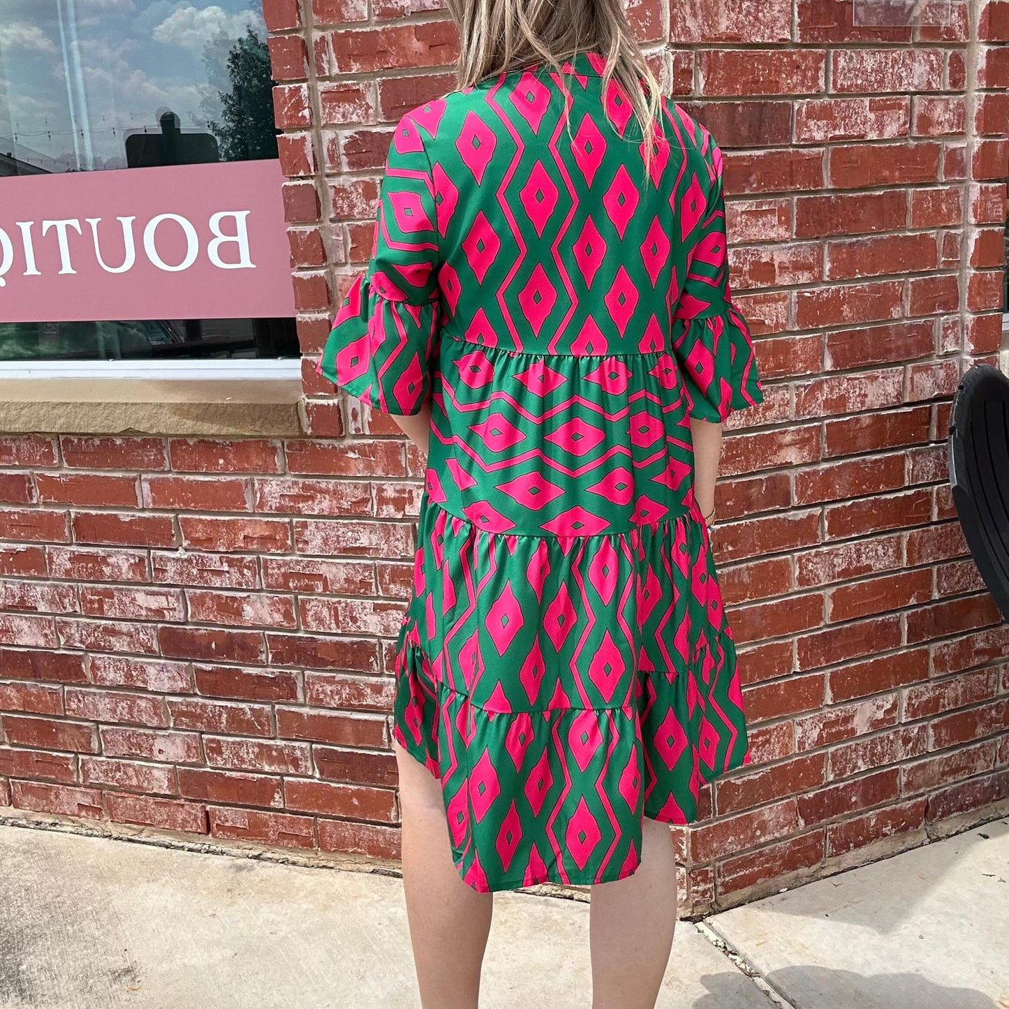 Lovesoft - V Neck Short Dress