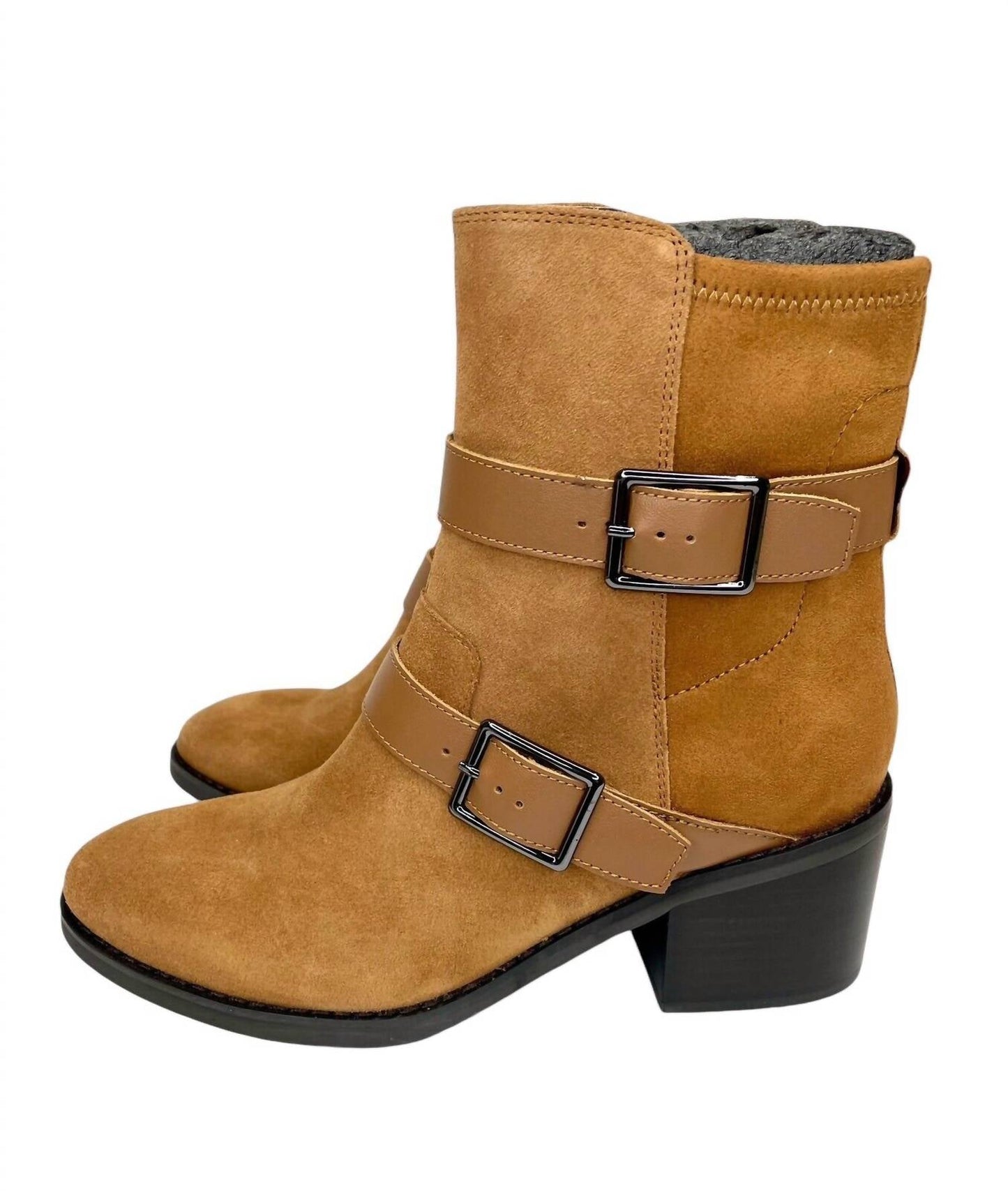 Donald Pliner - Women's Saddle Suede Leather Darby Ankle Boots