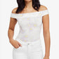 Free People - SO MUCH Stretch Flowers Off Shoulder Bodysuit