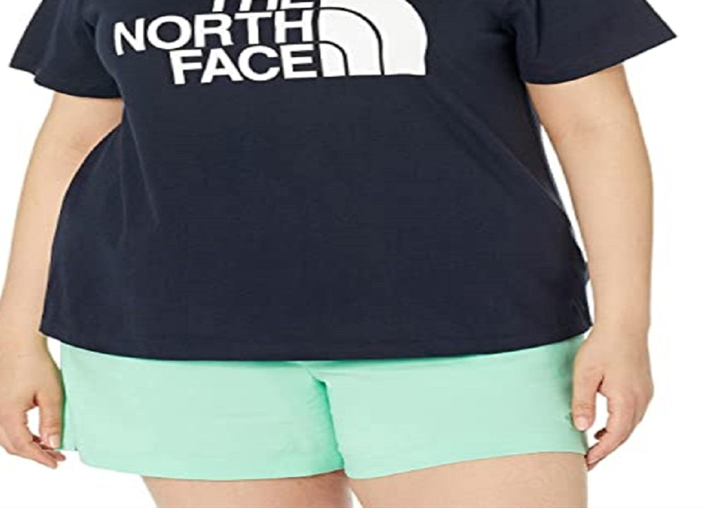 The North Face Women's Half Dome Cotton Short Sleeve Tee Blue Size 3X