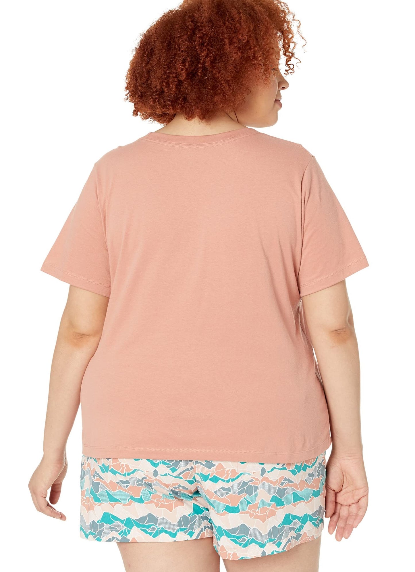 The North Face Women's Half Dome Cotton Short Sleeve Tee Pink Size 2X