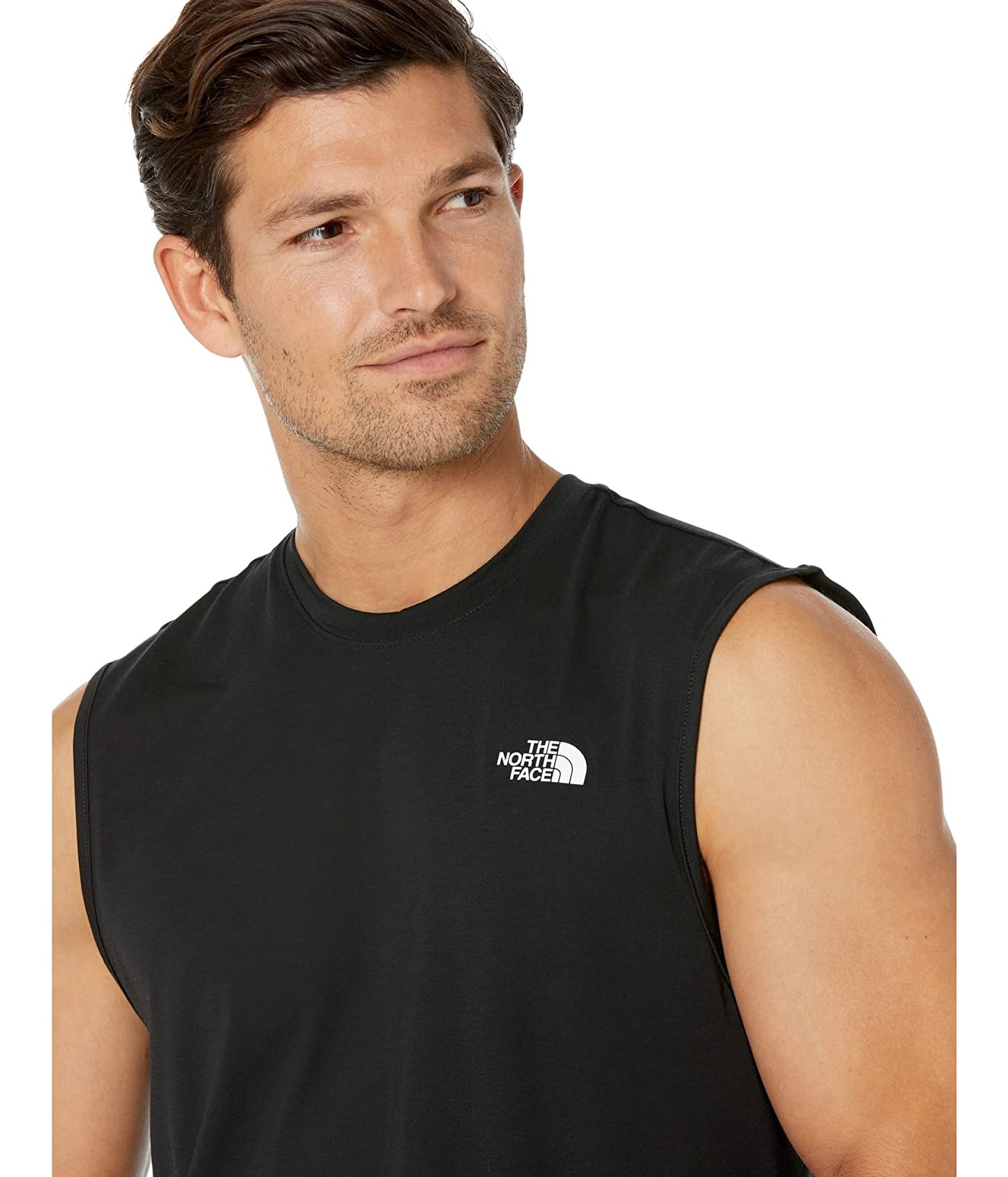 The North Face Men's Wander Sleeveless Tee Black Size Large
