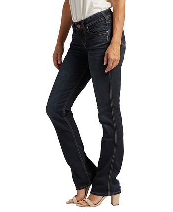 Silver Jeans Co. Women's Suki Slim Fit Bootcut Jeans Blue Size 31X33
