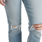 Silver Jeans Co. Women's Beau Mid Rise Raw Hem Girlfriend Jeans Blue Size 29X28