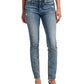 Silver Jeans Co. Women's Most Wanted Slim Jeans Blue Size 34X31