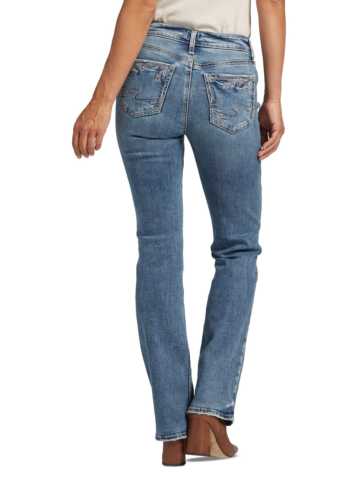 Silver Jeans Co. Women's Suki Slim Fit Bootcut Jeans Blue Size 29X33