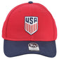 USA America Country Soccer Futbol Curved Bill Adjustable KV Sports Hat Cap