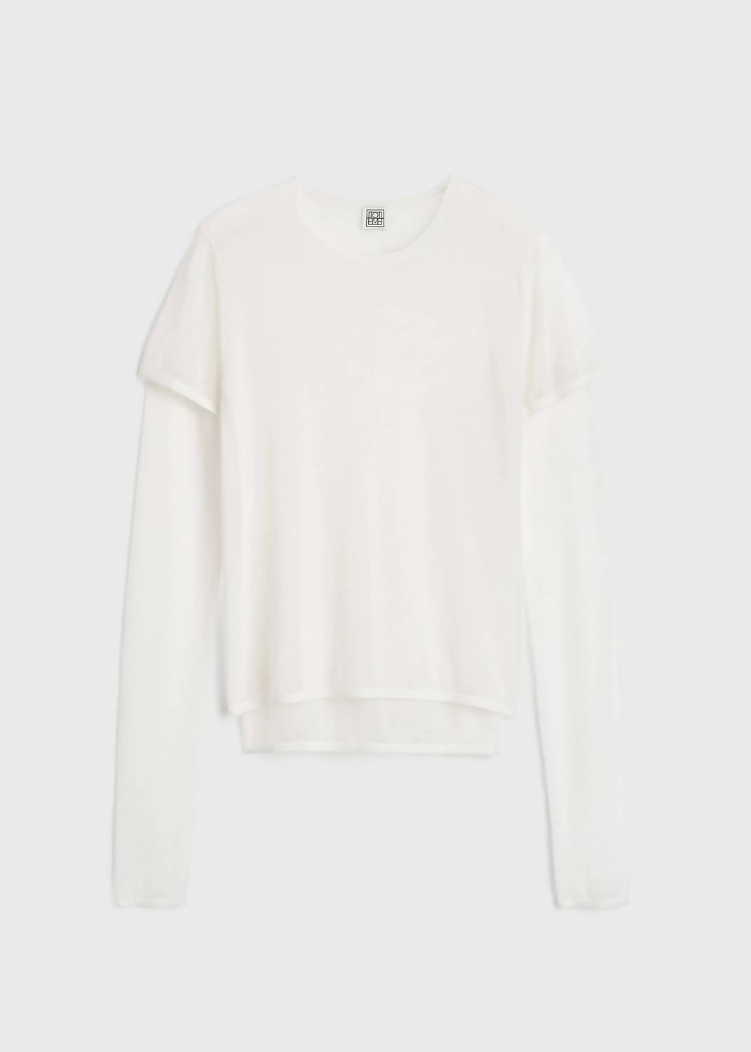 Toteme - Layered Knit Tee