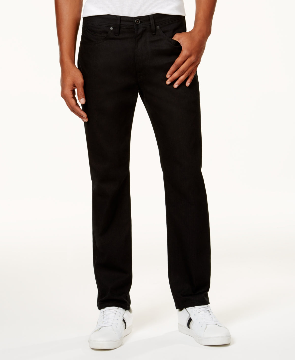 Sean John Men's Athlete Tapered Fit Jeans Black Size 32X32