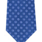 Kenneth Cole Men's Brandon Classic Dot Silk Tie Blue Size Regular