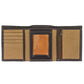 Timberland Men's Whitney Canvas Trifold Wallet Brown Size Regular