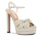 Aquazzura - Women's Nina Plateau Sandal