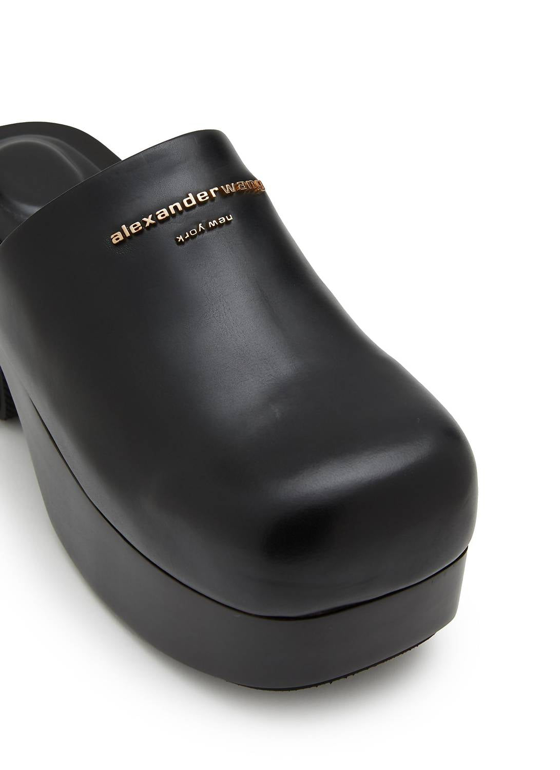 Alexander Wang - Women's Zoe 85 Mm Leather Platform Clog