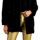 Coffeeshop Junior's Leopard Faux Fur Coat Black Size Medium