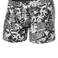 Saxx Men's Underwear - Beach Tiles/Black Droptemp Cooling Cotton Boxer Brief with Fly Size L