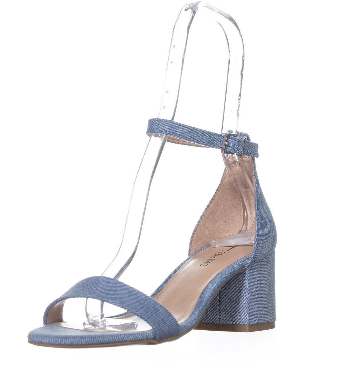 Call It Spring Women's Stangarone Ankle Strap Sandals Blue Size 8 M